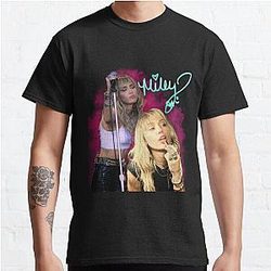 MILEY CYRUS Retro 90s T-shirt Classic T-Shirt