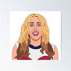 Miley Cyrus Used to be Young Poster