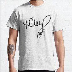 Miley Cyrus autograph Classic T-Shirt