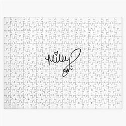 Miley Cyrus autograph| Perfect Gift|miley cyrus gift Jigsaw Puzzle