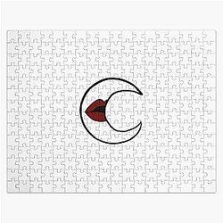 midnight moon lips| Perfect Gift|miley cyrus gift Jigsaw Puzzle