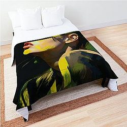 Drawing Miley Cyrus Comforter