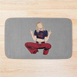 She Is Miley Cyrus  Bath Mat