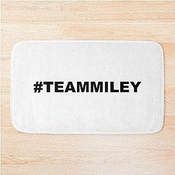miley cyrus #TEAMMILEY Bath Mat