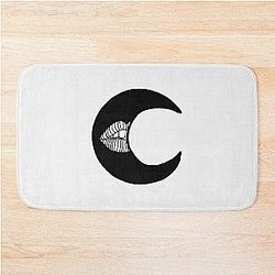 midnight moon lips| Perfect Gift|miley cyrus gift Bath Mat