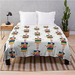 Miley Cyrus - Rainbow| Perfect Gift|miley cyrus gift Throw Blanket