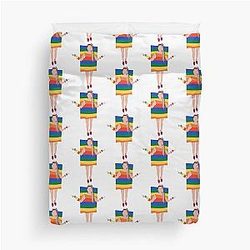 Miley Cyrus - Rainbow| Perfect Gift|miley cyrus gift Duvet Cover