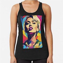 Miley Cyrus  Racerback Tank Top