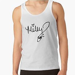 Miley Cyrus autograph Tank Top