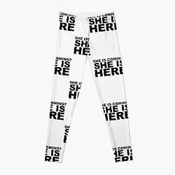 miley cyrus she is coming? she is here| Perfect Gift|miley cyrus gift Leggings