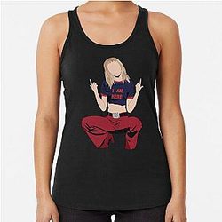 She Is Miley Cyrus  Racerback Tank Top