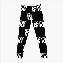 miley cyrus she is coming? she is here.| Perfect Gift|miley cyrus gift Leggings