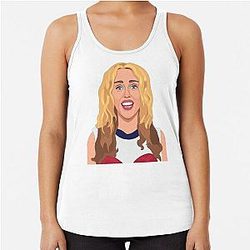Miley Cyrus Used to be Young Racerback Tank Top