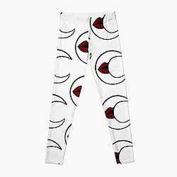 midnight moon lips| Perfect Gift|miley cyrus gift Leggings