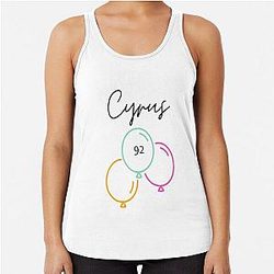 Miley Cyrus 92  premium Racerback Tank Top