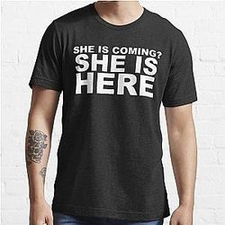 miley cyrus she is coming? she is here. Essential T-Shirt