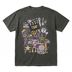 Hannah Montana 20 Year Celebration PTD0604 Miley Cyrus T-Shirts