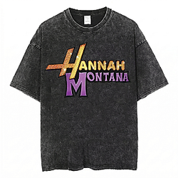 Miley Cyrus Hannah Montana Logo PTD0604 Miley Cyrus T-Shirts