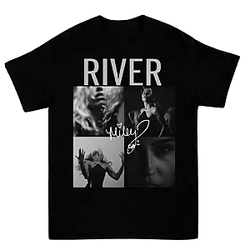 River Sign DTNK0406 Miley Cyrus T-Shirts