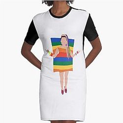 Miley Cyrus - Rainbow| Perfect Gift|miley cyrus gift Graphic T-Shirt Dress