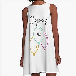 Miley Cyrus 92  premium| Perfect Gift|miley cyrus gift A-Line Dress