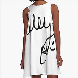 miley cyrus signature A-Line Dress