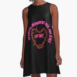 Miley Cyrus Prisoner  A-Line Dress