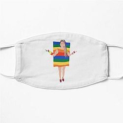 Miley Cyrus - Rainbow| Perfect Gift|miley cyrus gift Flat Mask