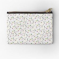 Miley Cyrus Emojis Zipper Pouch