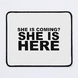 miley cyrus she is coming? she is here| Perfect Gift|miley cyrus gift Mouse Pad