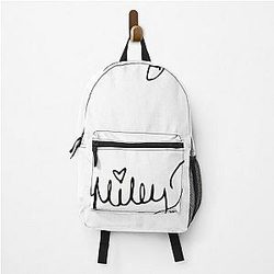 miley cyrus signature Backpack