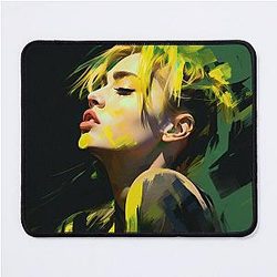 Drawing Miley Cyrus Mouse Pad