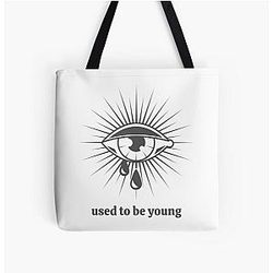 used to be young - Miley Cyrus All Over Print Tote Bag