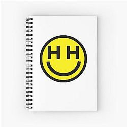 Happy Hippie Foundation Logo Miley Cyrus Spiral Notebook