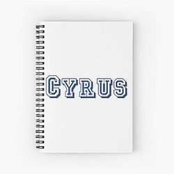 Cyrus| Perfect Gift|miley cyrus gift Spiral Notebook
