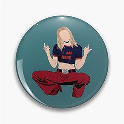 She Is Miley Cyrus Pin