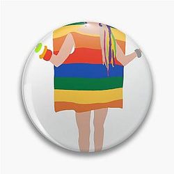Miley Cyrus - Rainbow Pin