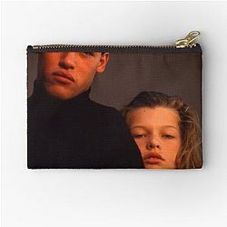 Milla Jovovich and Rick Zipper Pouch