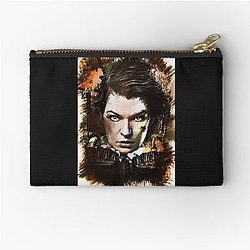 Milla Jovovich custom digital artwork zipper pouch