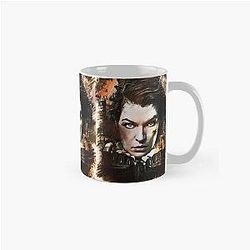 Milla Jovovich Custom Artwork Classic Mug