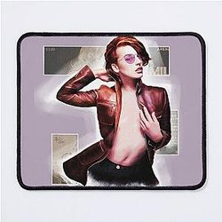 Milla Jovovich Red Mouse Pad