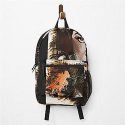 Milla Jovovich Digital Artwork Backpack