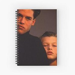 Milla Jovovich and Rick Spiral Notebook