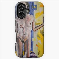 Portrait of Milla Jovovich iPhone Case