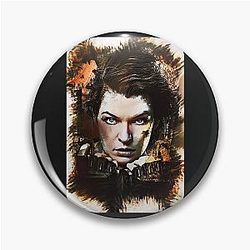 Milla Jovovich custom digital artwork