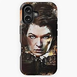 Milla Jovovich Custom Digital Artwork iPhone Case