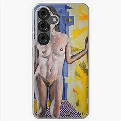 Portrait of Milla Jovovich for Samsung Galaxy Soft Case