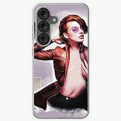 Milla Jovovic - Red Samsung Galaxy Case