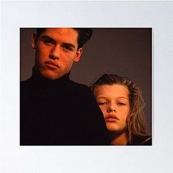 Milla Jovovich and Rick Poster
