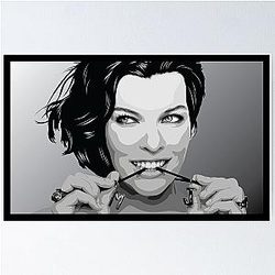 Milla Jovovich Poster